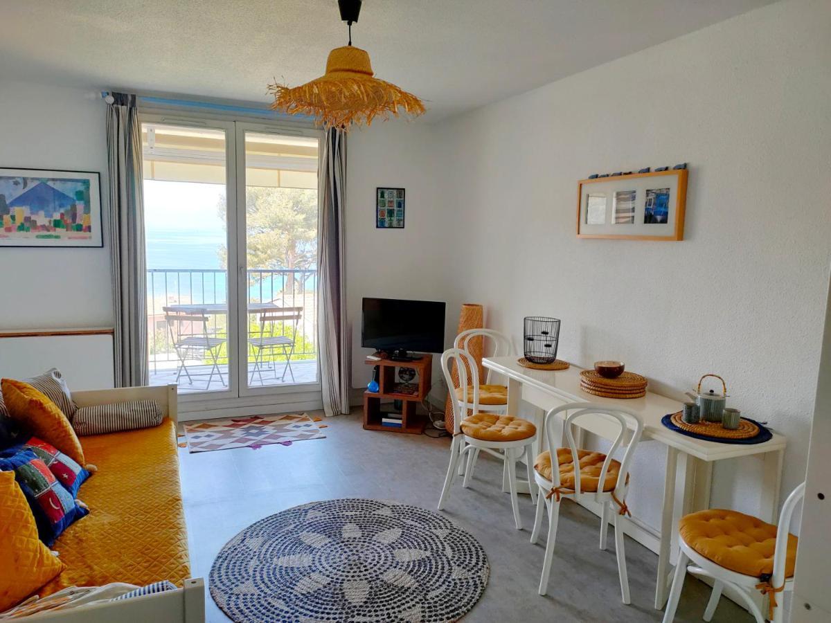 Appartement Avec Terrasse Vue Mer, Proximite Plage, Place Parking Sanary-sur-Mer Exteriör bild